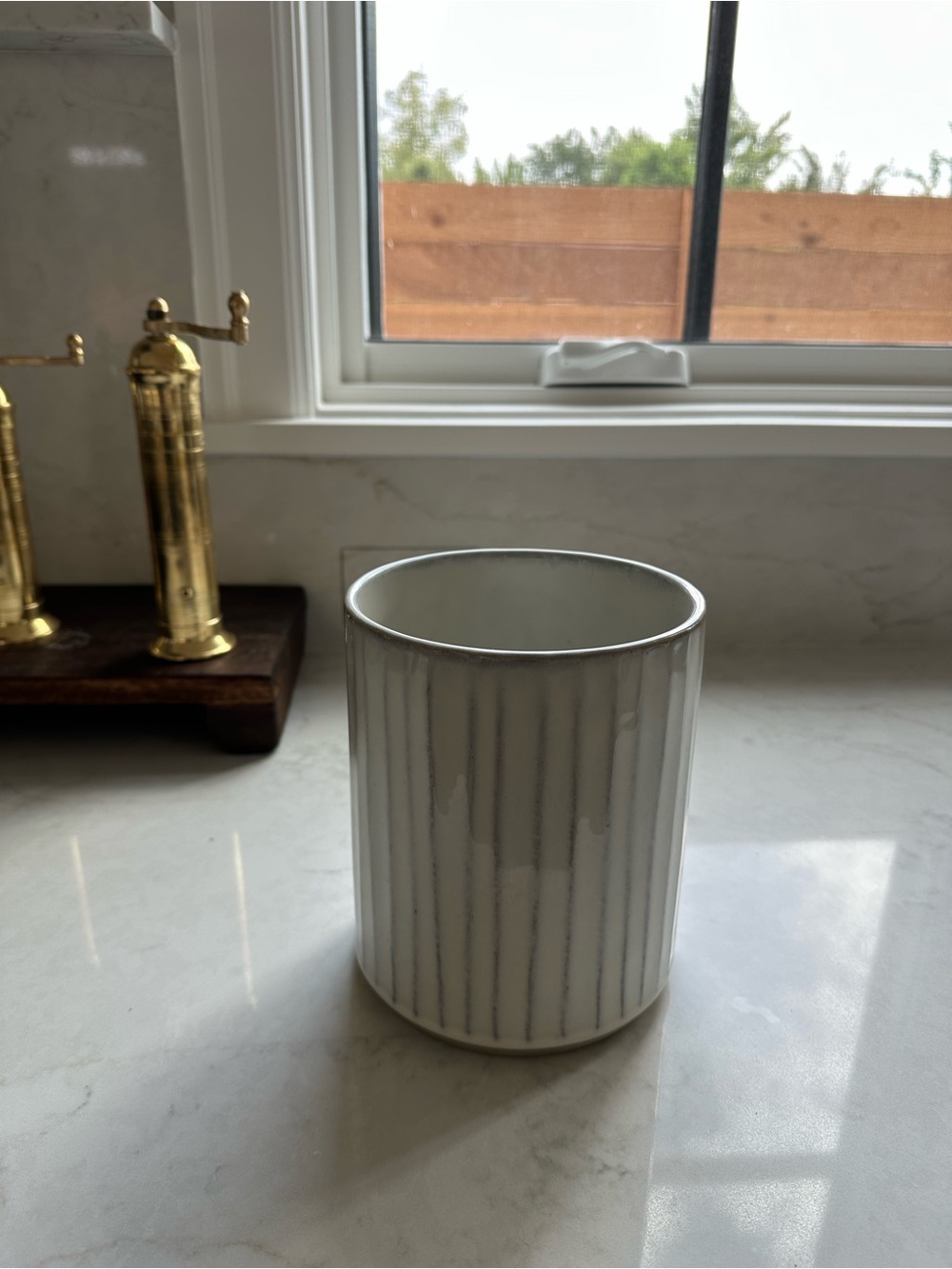 Magnolia Hearth & Hand Sandstone Stoneware Base in Tan